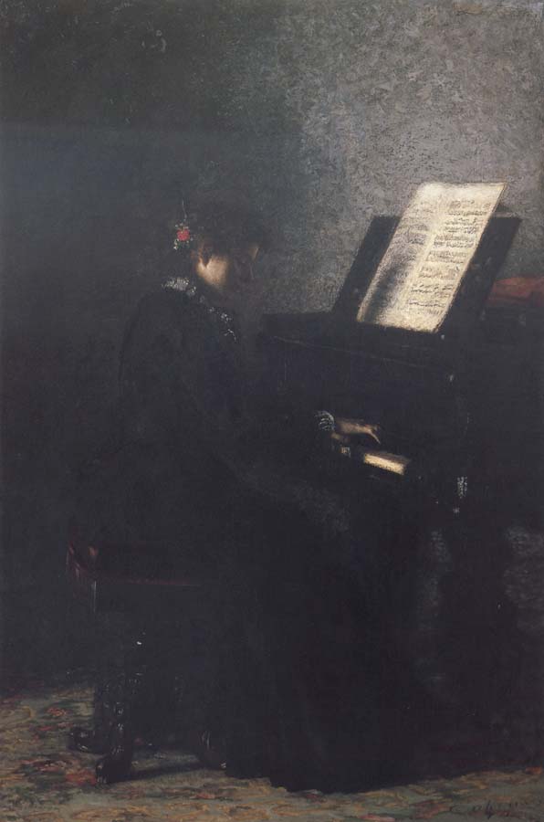 Elizabeth at the Piano